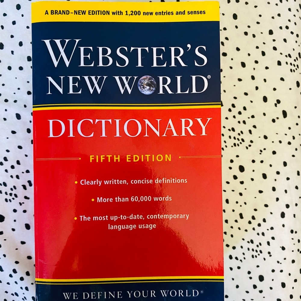 Webster’s Dictionary